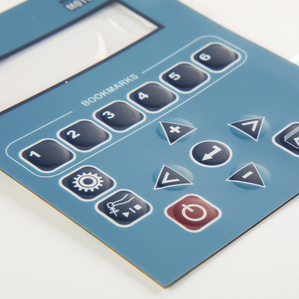 Tactile Custom Branded Membrane Switch Keyboard with Foil Buy Tactile